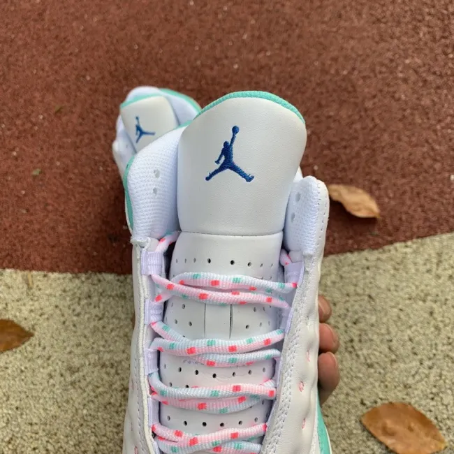 Authentic Air Jordan 13 GS “Aurora Green”