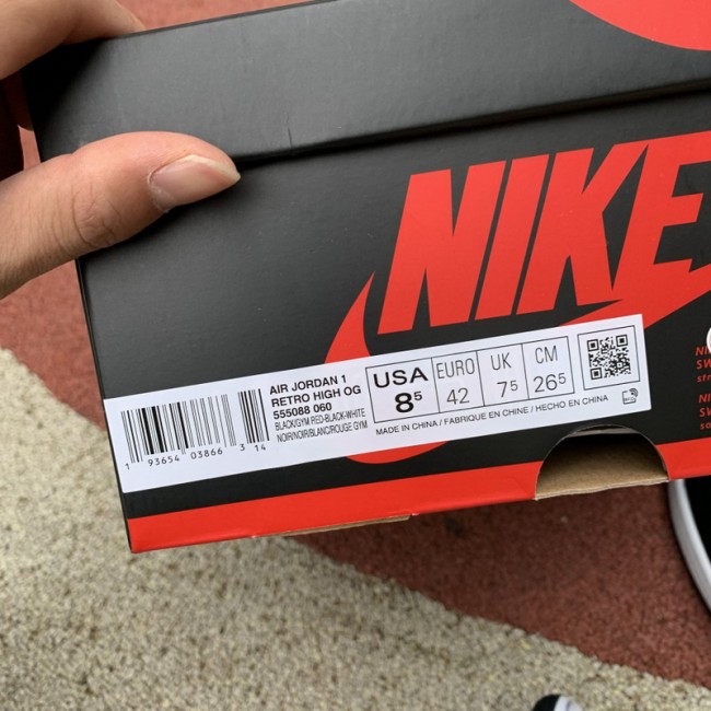 Authentic Air Jordan 1 Retro “Black Satin”