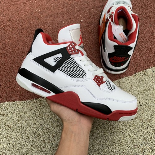 Authentic Air Jordan 4 “Fire Red” 2020