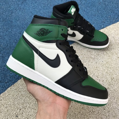 Authentic Air Jordan 1 High OG “Pine Green” GS