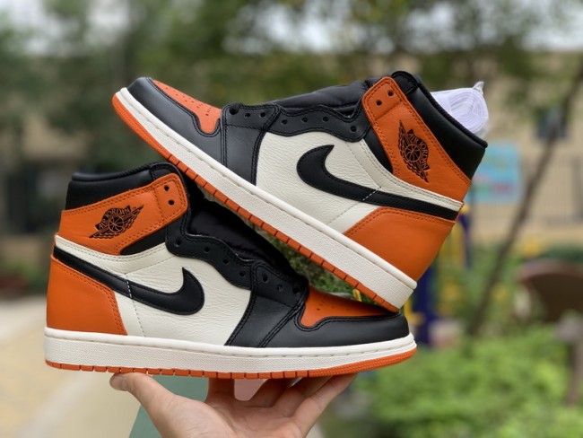 Authentic Air Jordan 1 Retro Shattered Backboard