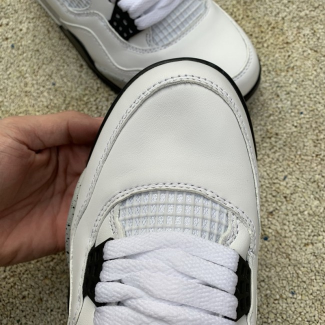 Authentic Air Jordan 4 “White Cement”