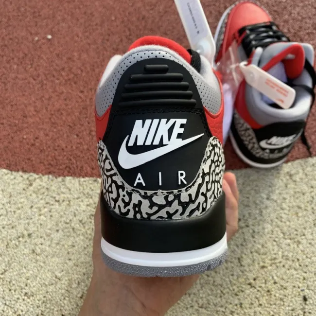 Authentic Air Jordan 3 Retro “Red Cement”