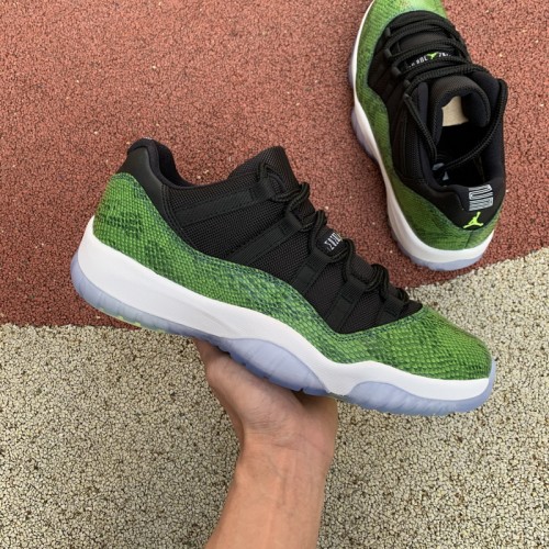 Air Jordan 11 Retro Low “Green Snakeskin”