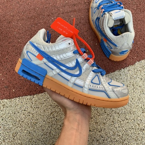 Authentic OFF-WHITE x Nike Air Rubber Dunk “University Blue”