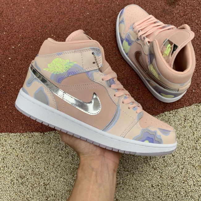 Authentic Air Jordan 1 Mid Shoes006