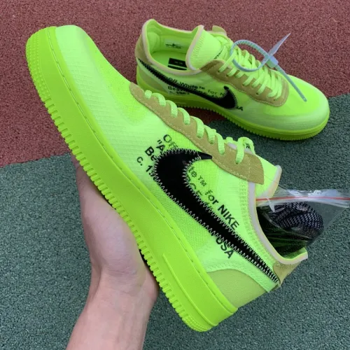 Authentic OFF-WHITE x Nike Air Force 1 “Volt”