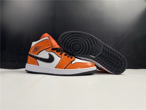 Authentic Air Jordan 1 Mid “Turf Orange”