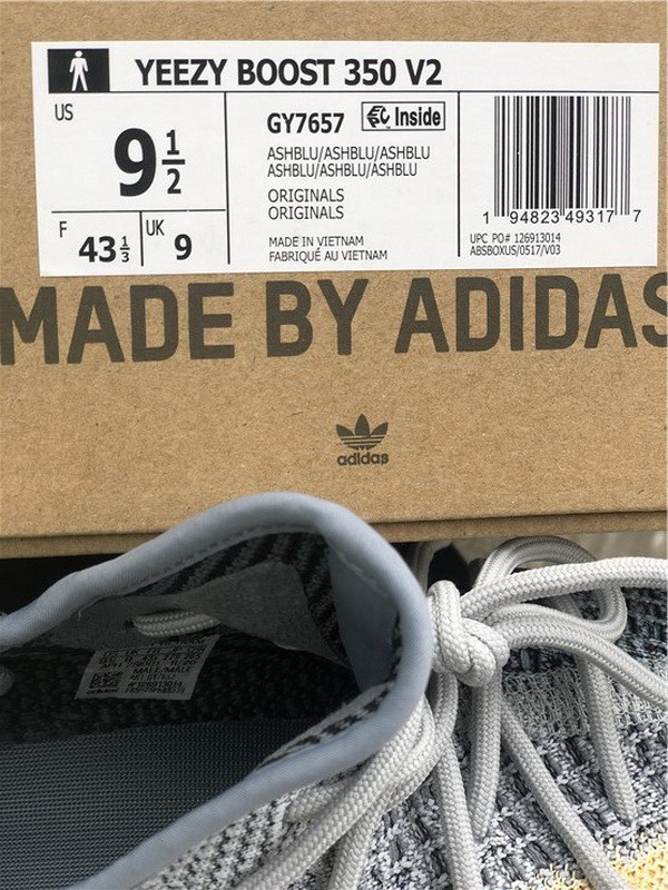 Authentic Yeezy Boost 350 V2 Ash Blue