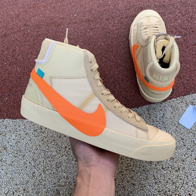 Authentic OFF-WHITE x Nike Blazer Mid “All Hallow’s Eve”