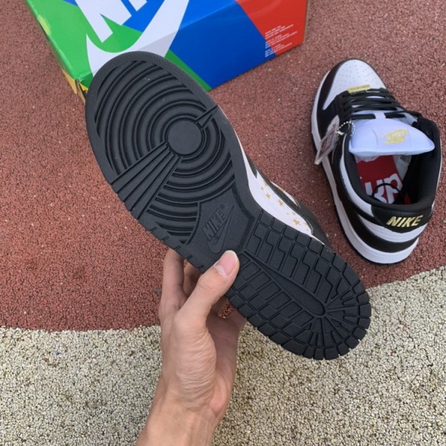 Supreme x Nike SB Dunk Low “Black Stars”
