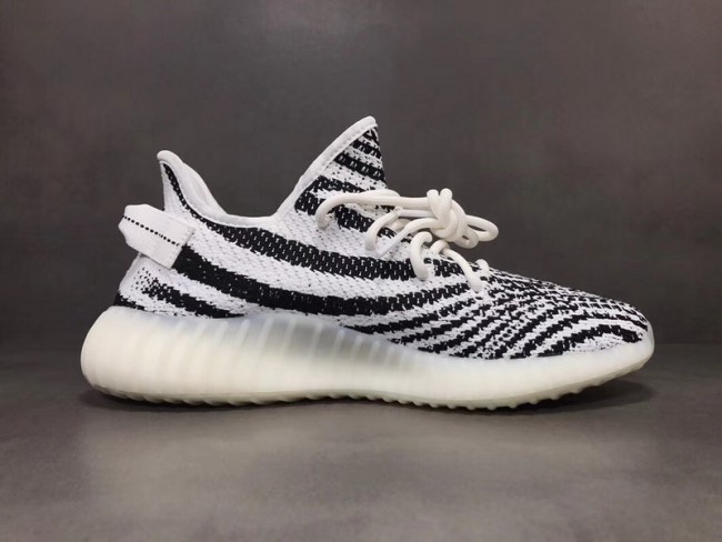 Authentic AD Yeezy 350 Boost V2 Zebra