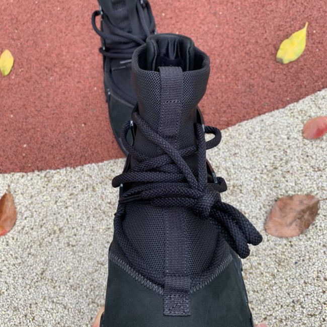 Authentic Nike Air Fear of God 1 “Triple Black”