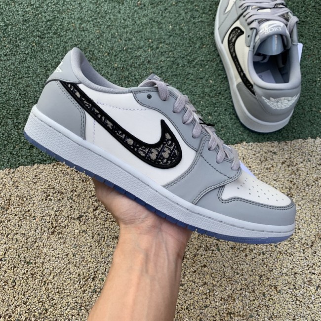 Authentic Dior x Ai Air Jordan 1 Retro Low Top