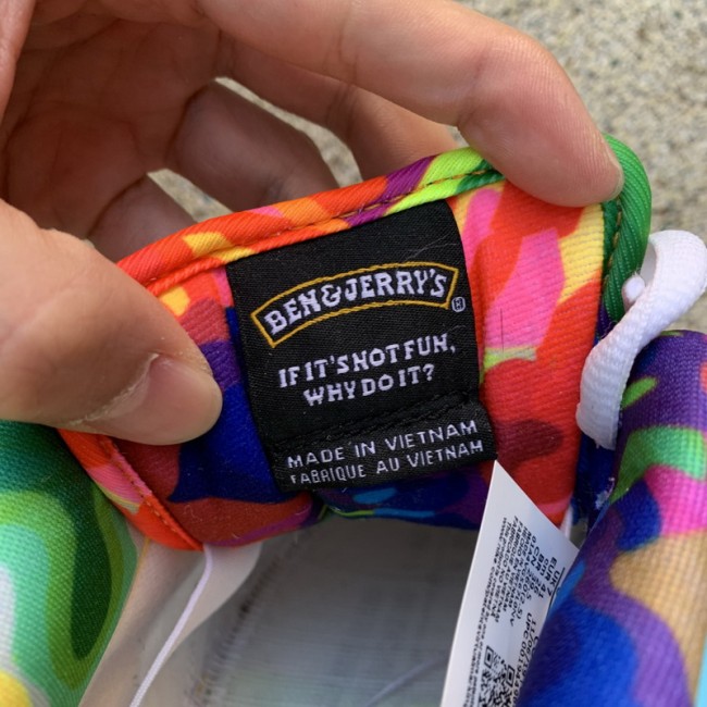 Authentic Ben & Jerry's Chunky Dunky x Nike SB Dunk Low Pro QS(with Original Boxes)