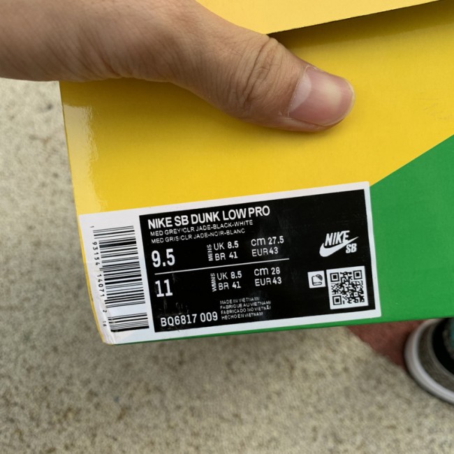 Authentic Nike SB Dunk Low“Elephant”