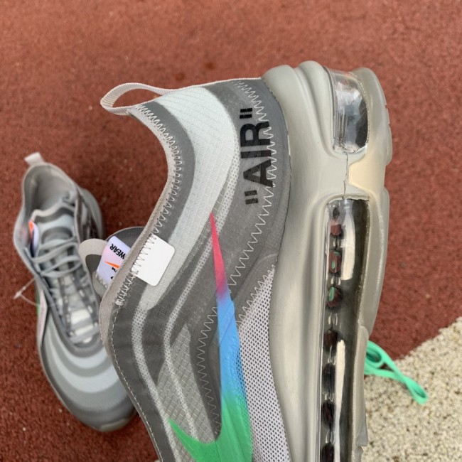 Authentic OFF White x Nike Air Max 97 Black