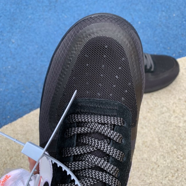 Authentic OFF-WHITE x Nike Air Force 1 Low Black