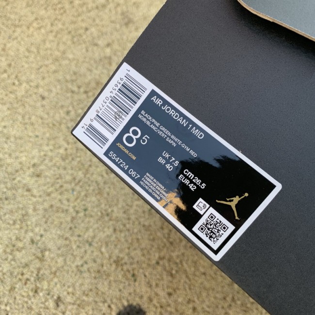 Authentic Air Jordan 1 Mid Shoes038