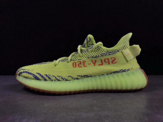 Authentic AD Yeezy 350 Boost V2 “Semi Frozen Yellow”