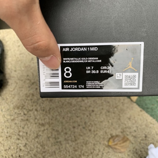 Authentic Air Jordan 1 Mid Shoes034