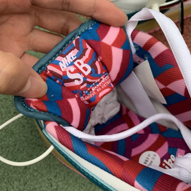 Authentic Nike SB dunk low Pro x Parra Dark Green