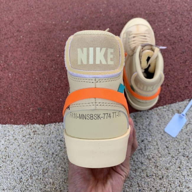 Authentic OFF-WHITE x Nike Blazer Mid “All Hallow’s Eve”