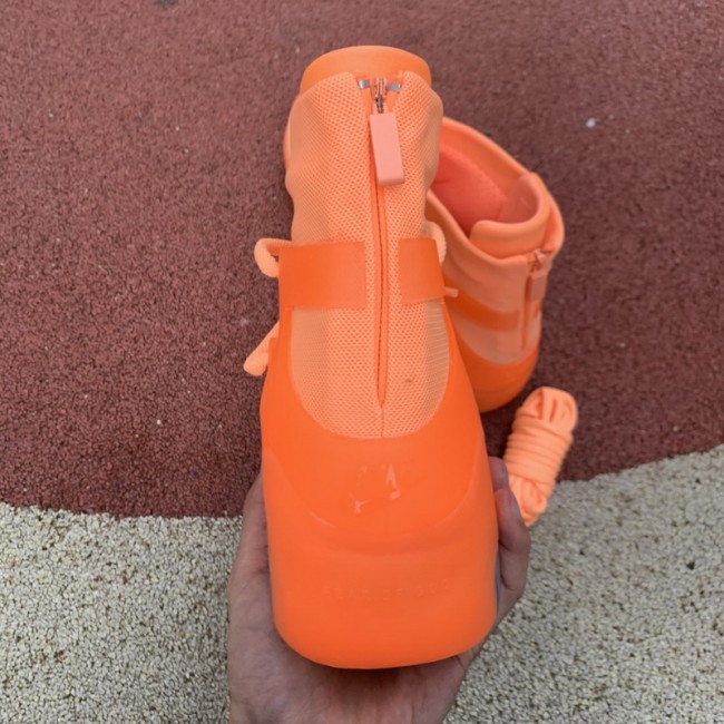 Authentic Nike Air Fear of God 1 Orange