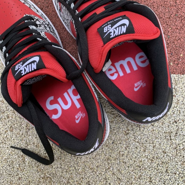 Nike Dunk SB Low Supreme Red Cement (2012)