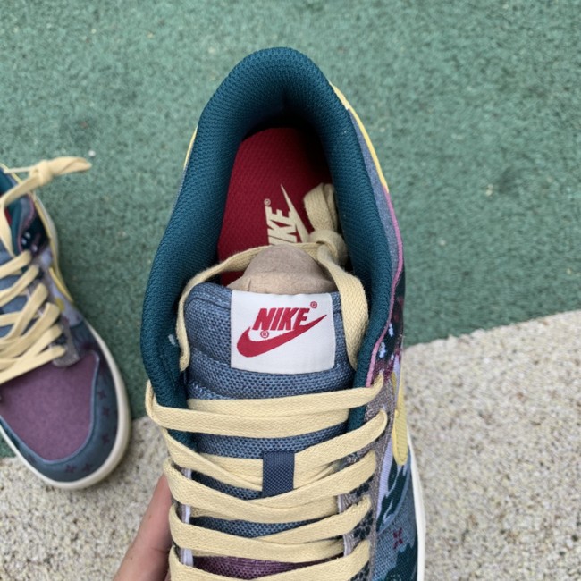 Authentic Nike Dunk Low “Community Garden”