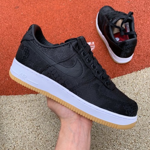 Authentic fragment x CLOT x Nike Air Force 1 PRM