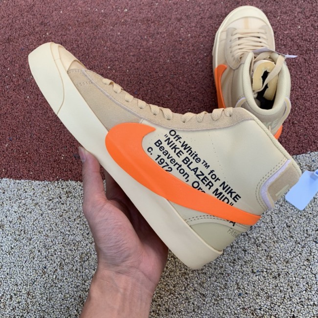 Authentic OFF-WHITE x Nike Blazer Mid “All Hallow’s Eve”