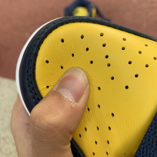 Authentic Nike Dunk High “Michigan”