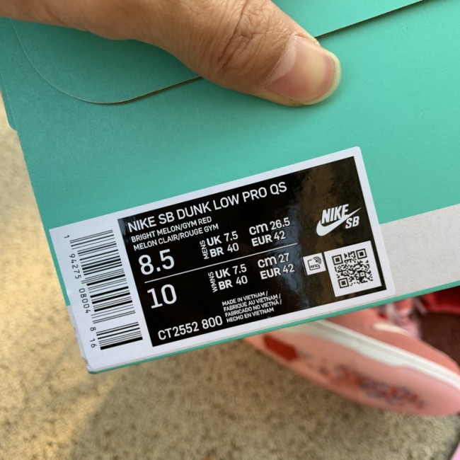 Authentic StrangeLove x Nike SB Dunk Low SB