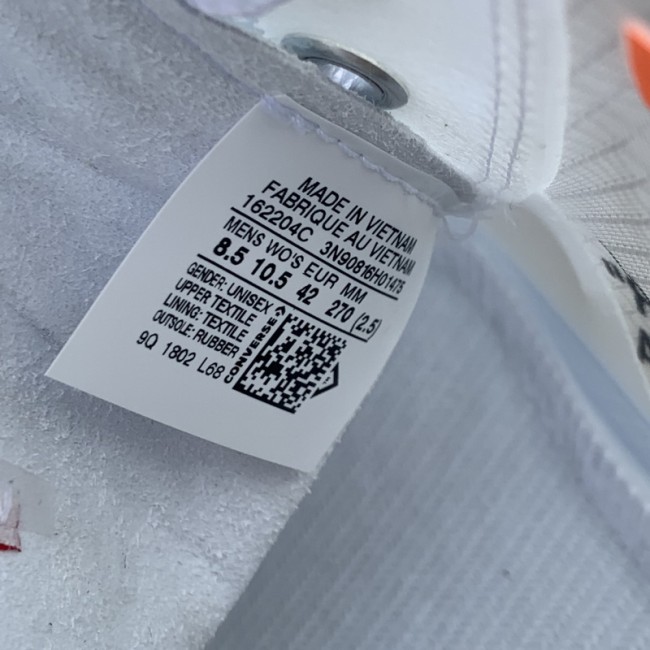 Authentic OFF White x Converse