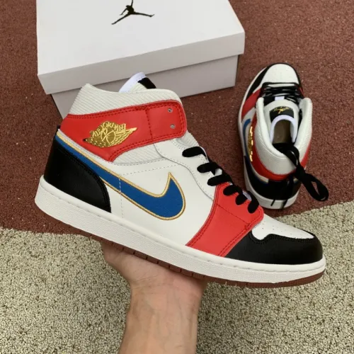 Authentic Air Jordan 1 Mid Shoes051