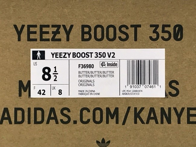 Authentic Yeezy 350 V2 “Butter”