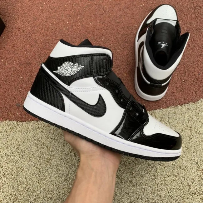 Authentic Air Jordan 1 Mid Carbon All-Star (2021)