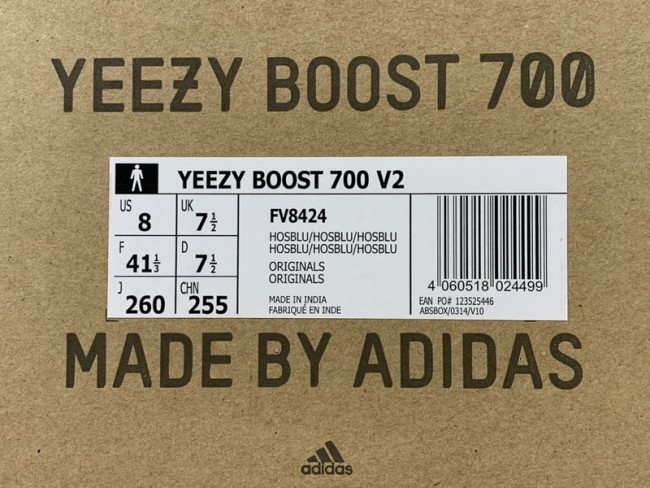 Authentic Yeezy Boost 700 V2 “Hospital Blue”