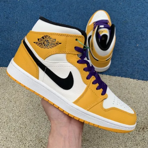 Authentic Air Jordan 1 Mid Shoes030
