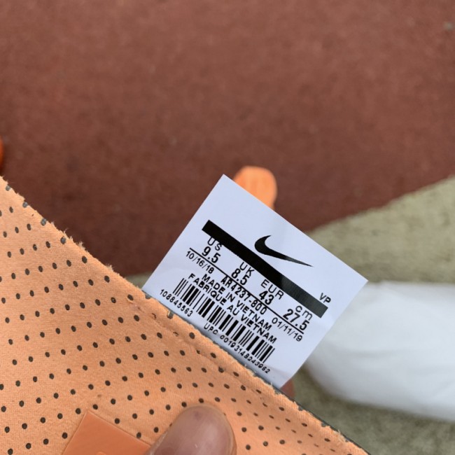 Authentic Nike Air Fear of God 1 Orange