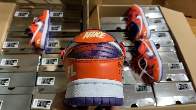 OFF-WHITE x Futura x Nike Dunk Low
