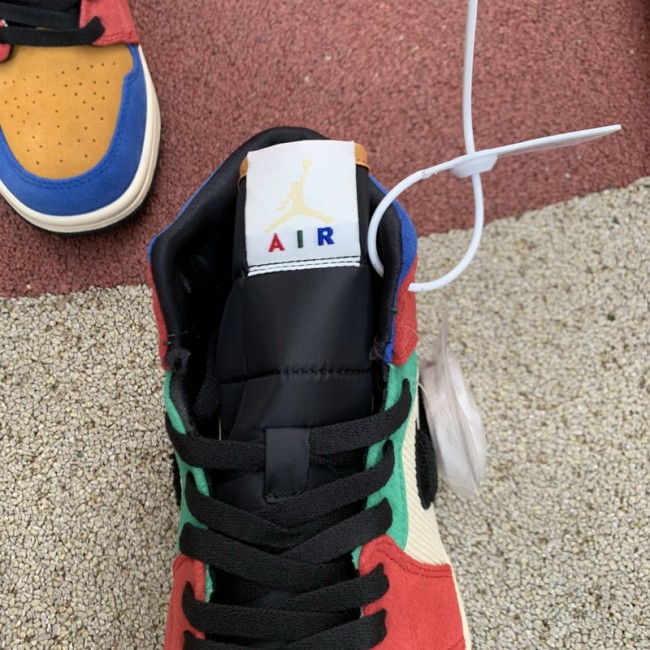 Authentic Air Jordan 1 Mid Shoes061