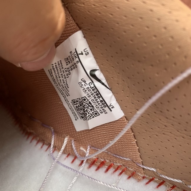 Authentic CLOT x Nike Air Force 1 Low “Rose Gold”