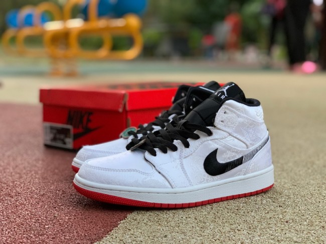 Authentic Air Jordan 1 Mid Shoes067