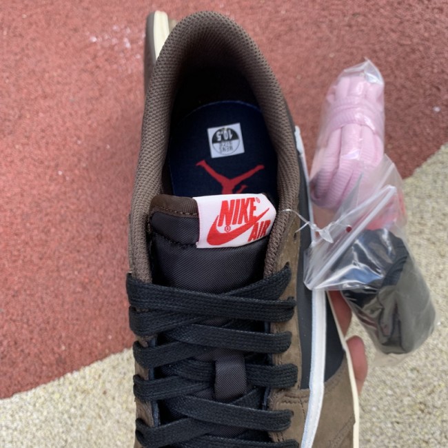 Authentic Travis Scott x Air Jordan 1 Retro Low “Dark Mocha”