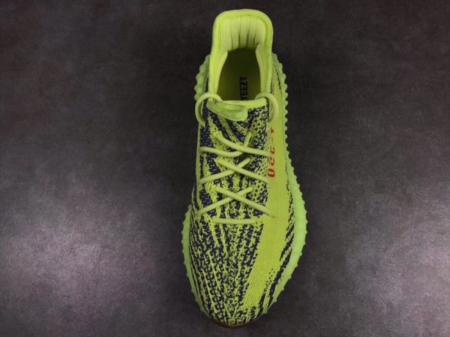 Authentic AD Yeezy 350 Boost V2 “Semi Frozen Yellow”