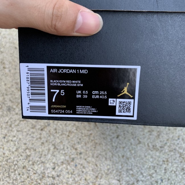 Authentic Air Jordan 1 Mid Shoes059