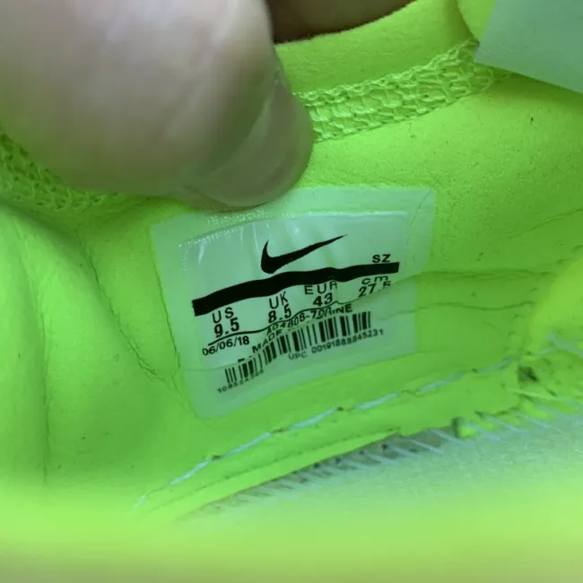 Authentic OFF-WHITE x Nike Air Force 1 “Volt”
