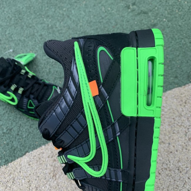 Authentic OFF-WHITE x Nike Air Rubber Dunk “Green Strike”